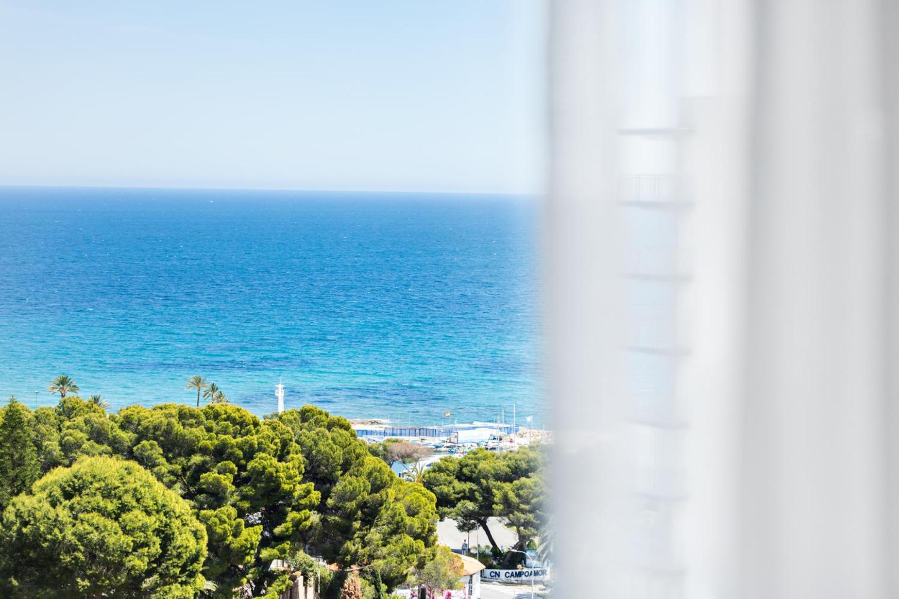 Cosy, Seaview Apartment, Close To Beach And Bars -Edificio Rhin Campoamor Dış mekan fotoğraf