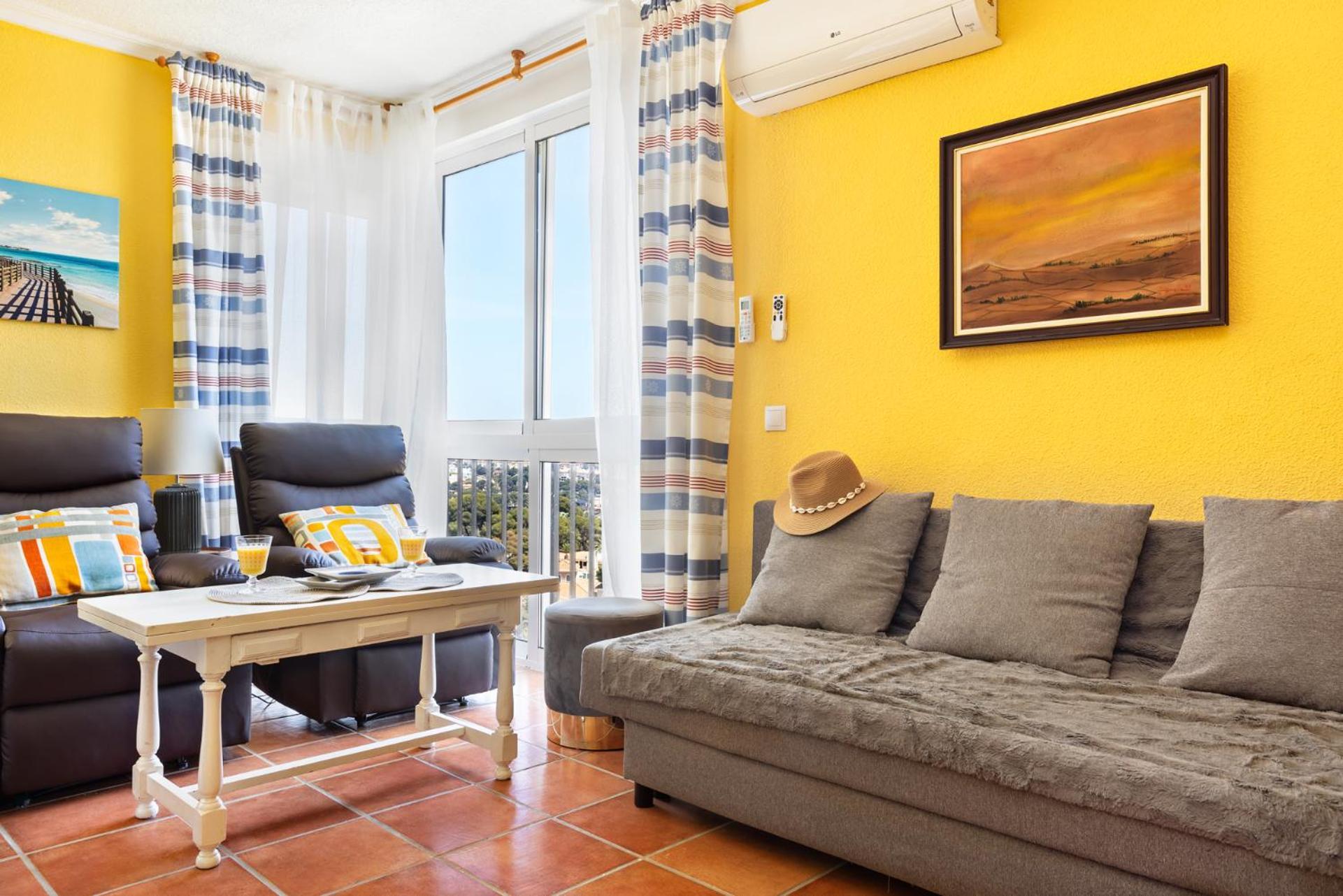 Cosy, Seaview Apartment, Close To Beach And Bars -Edificio Rhin Campoamor Dış mekan fotoğraf